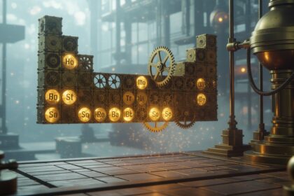 A periódusos rendszer a kémiai elemek táblázatos elrendezése, amely megmutatja az elemek tulajdonságainak periodikus ismétlődését. Segítségével könnyen átláthatjuk az elemek közötti összefüggéseket és azok jellemzőit.