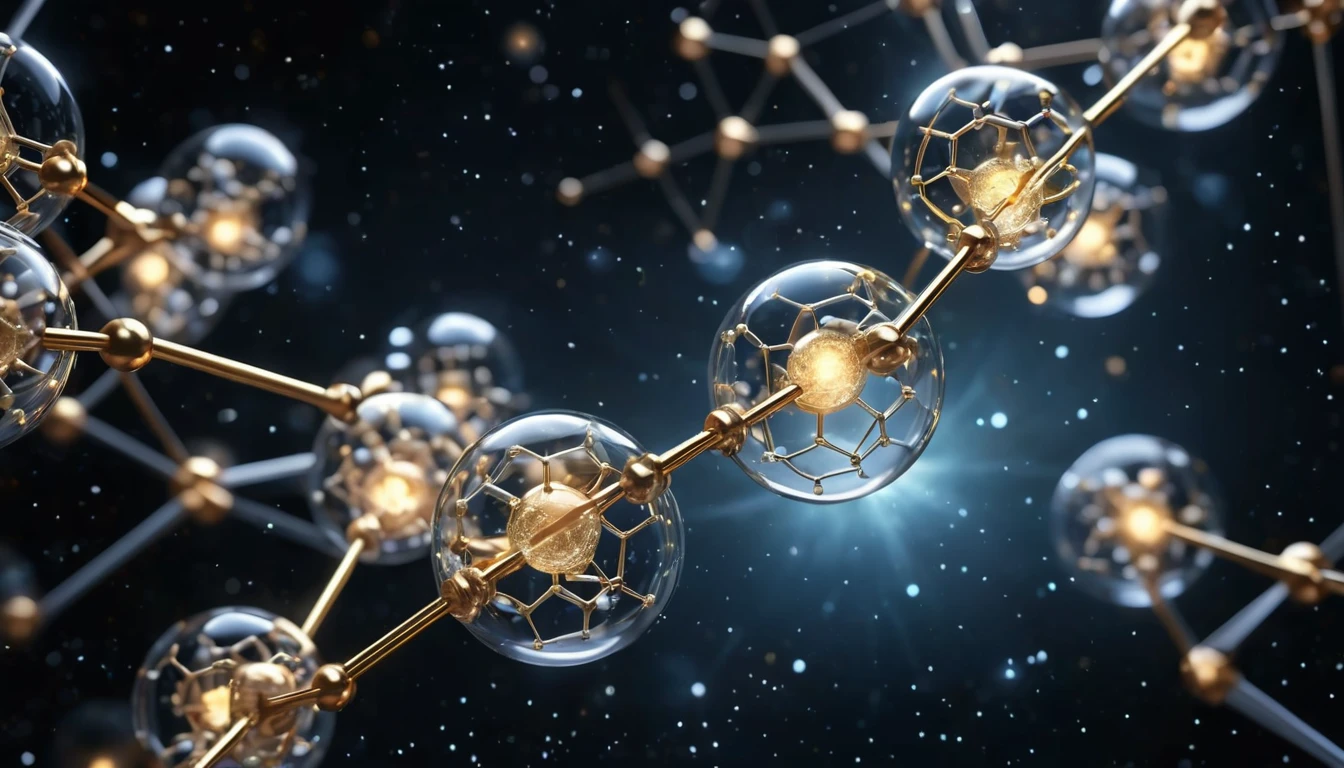 Molekulák és atomok ábrázolása, amelyek a triplett állapotot szimbolizálják.