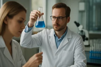 Bázisos réz-karbonát (Cu2(OH)2CO3): zöld/kék, vízben oldhatatlan, enyhén lúgos reakciójú szilárd, bomlik savban; képződik rézércek oxidációjakor; előfordul malachitként (zöld) és azuritként (kék), pigmentként és díszkőként használják.