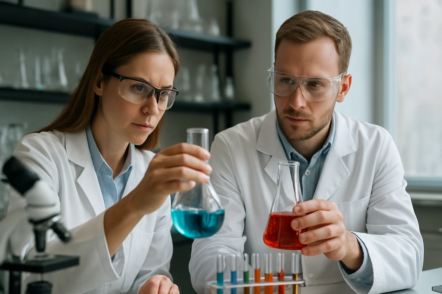 12-diketonok: Szerkezet, Tulajdonságok és Reakciók Kémikusok munkában 12-diketonok kutatásában laboratóriumban.