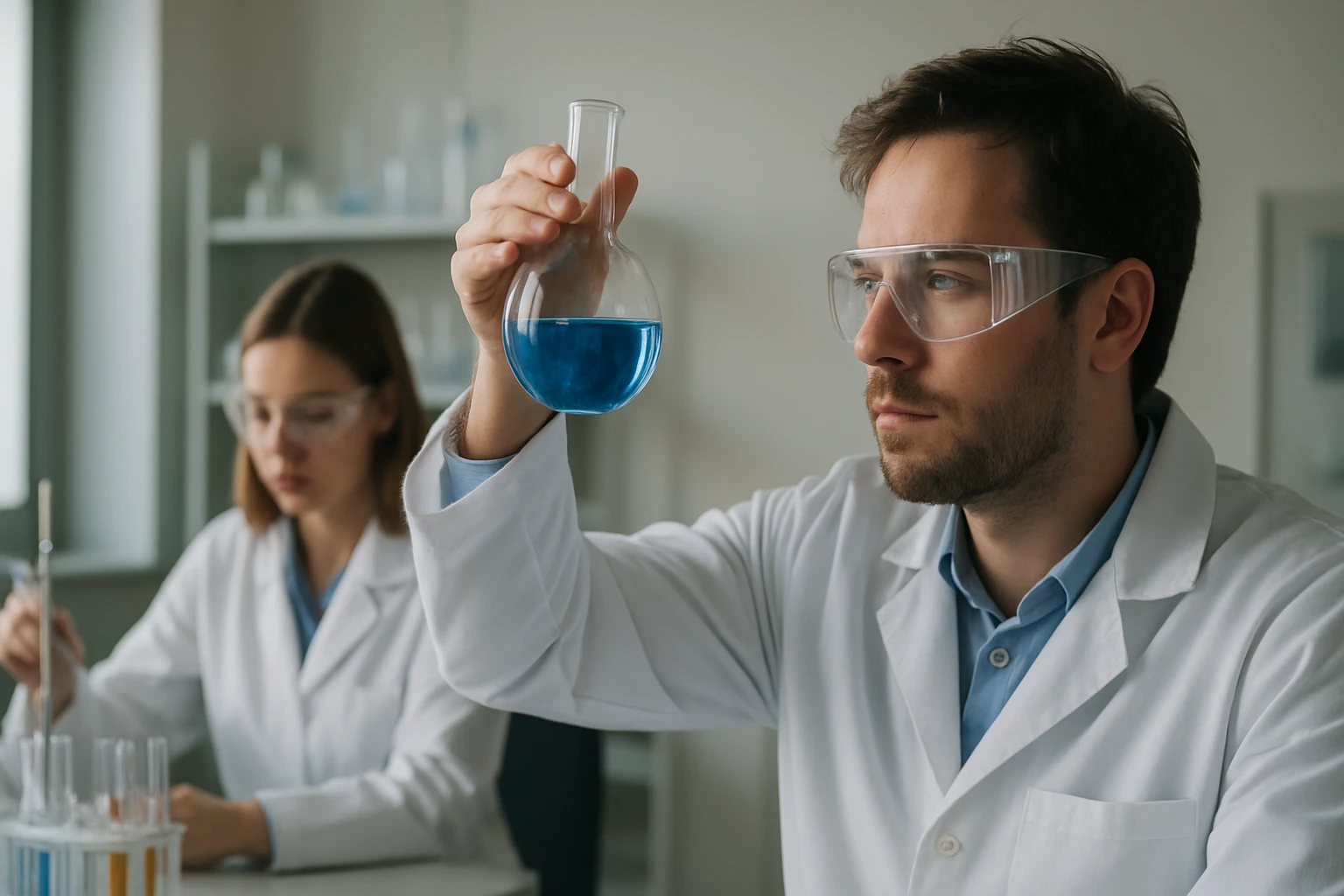 Laborkísérlet bischoffit szempontjából