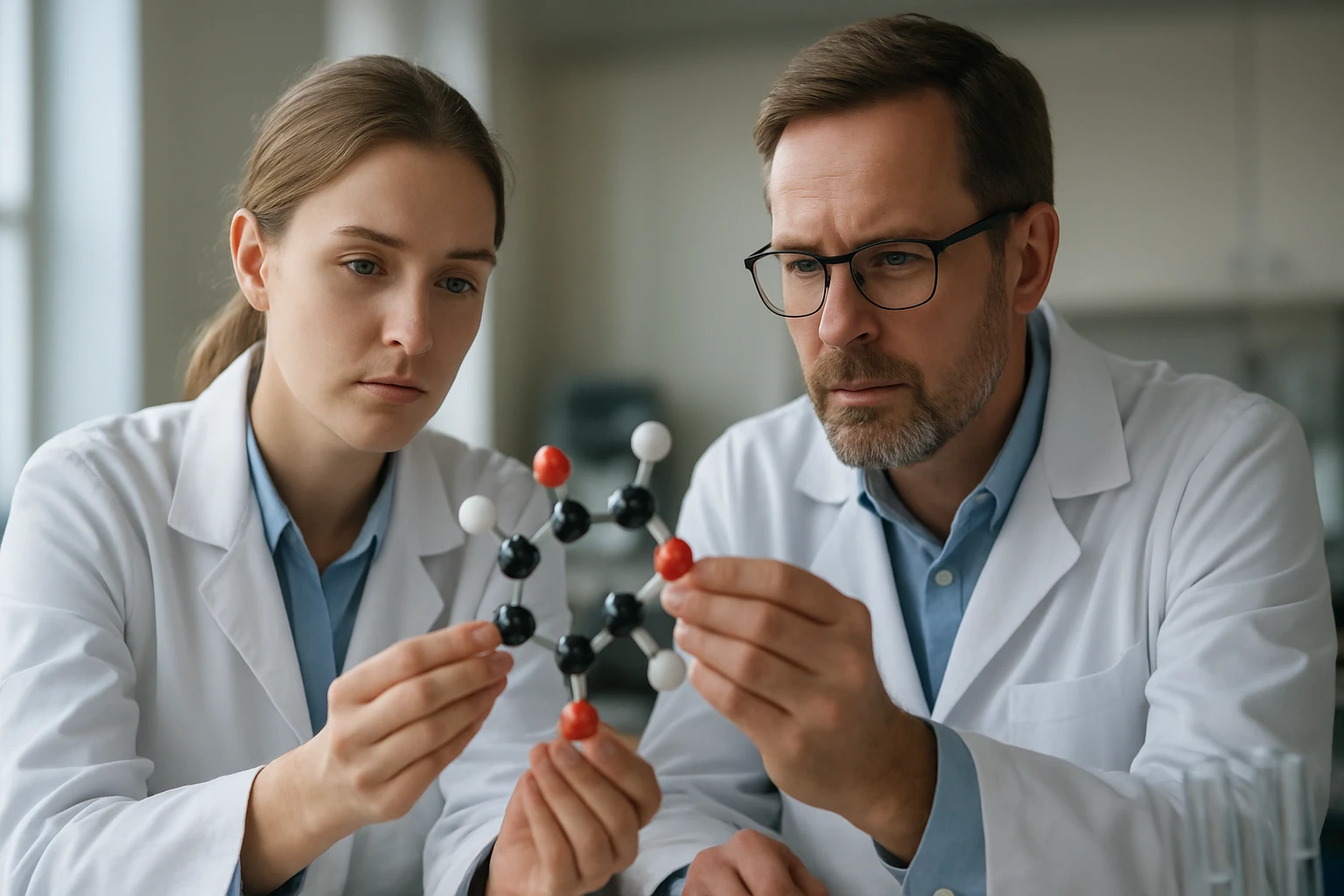 Két tudós cink-klorid akkumulátor molekulákat vizsgál