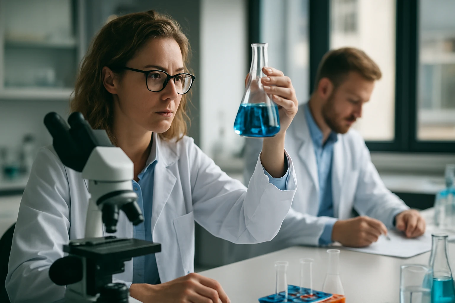 Kémiai laboratóriumi munka: diborán-hexahidrid kutatás