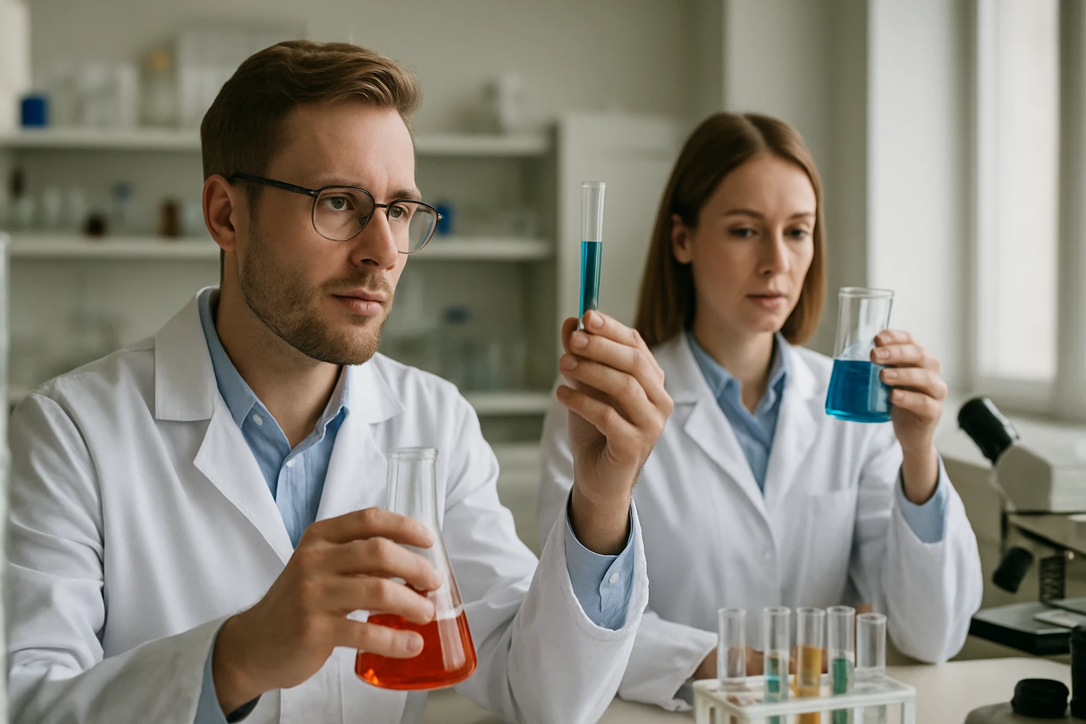 Laboratóriumi kísérlet fluorozott szénhidrogének vizsgálatára