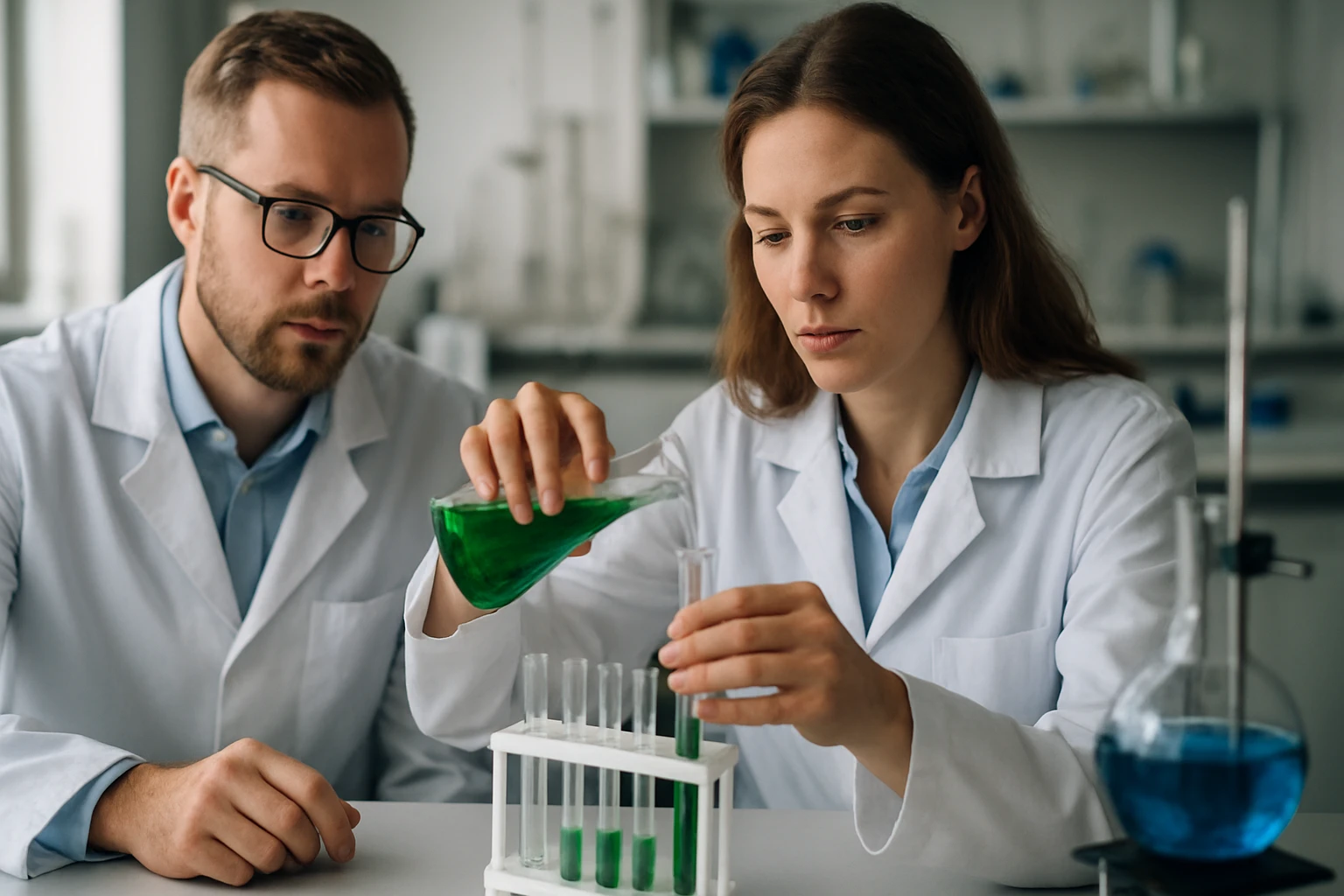 Foszfor(V)-oxid kémiai vizsgálat laboratóriumban