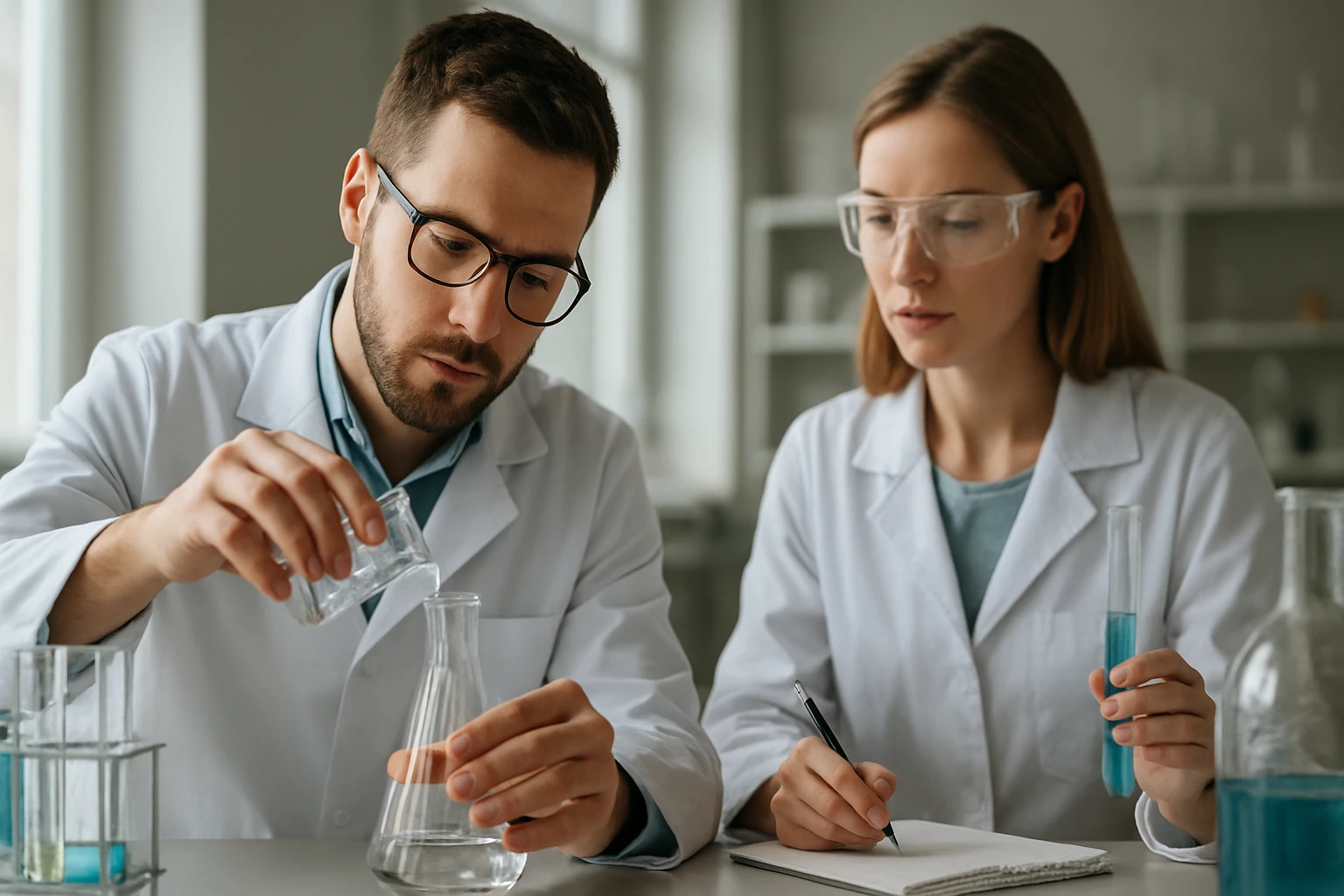A Golay-cella: működési elvek és alkalmazási lehetőségek a technológiában Két tudós a laboratóriumban, Golay-cellák vizsgálatán dolgoznak.