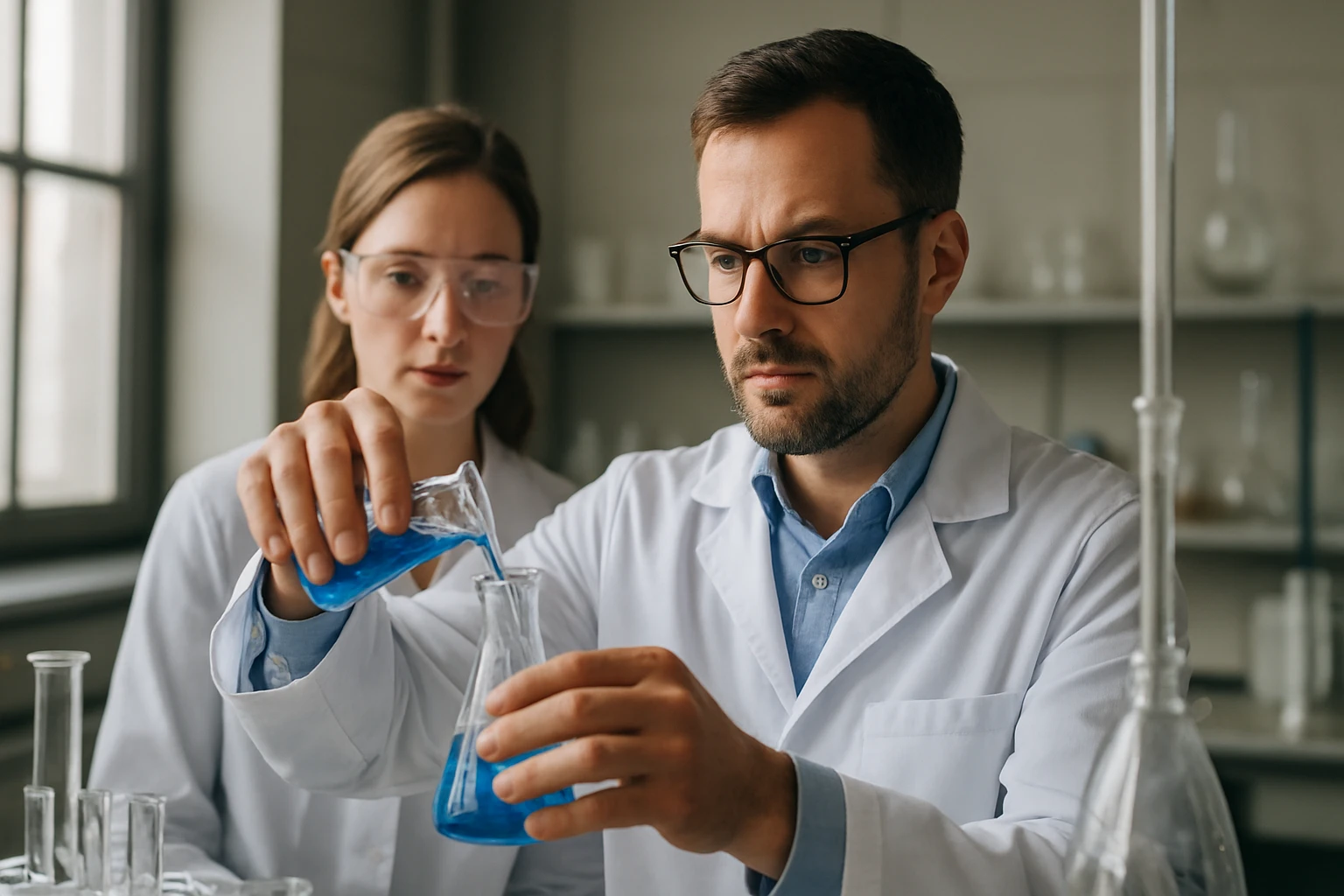 Grafitos Vegyületek: Jelentőségük és Alkalmazási Területeik Kémiai kísérlet grafitos vegyületekkel laboratóriumban.