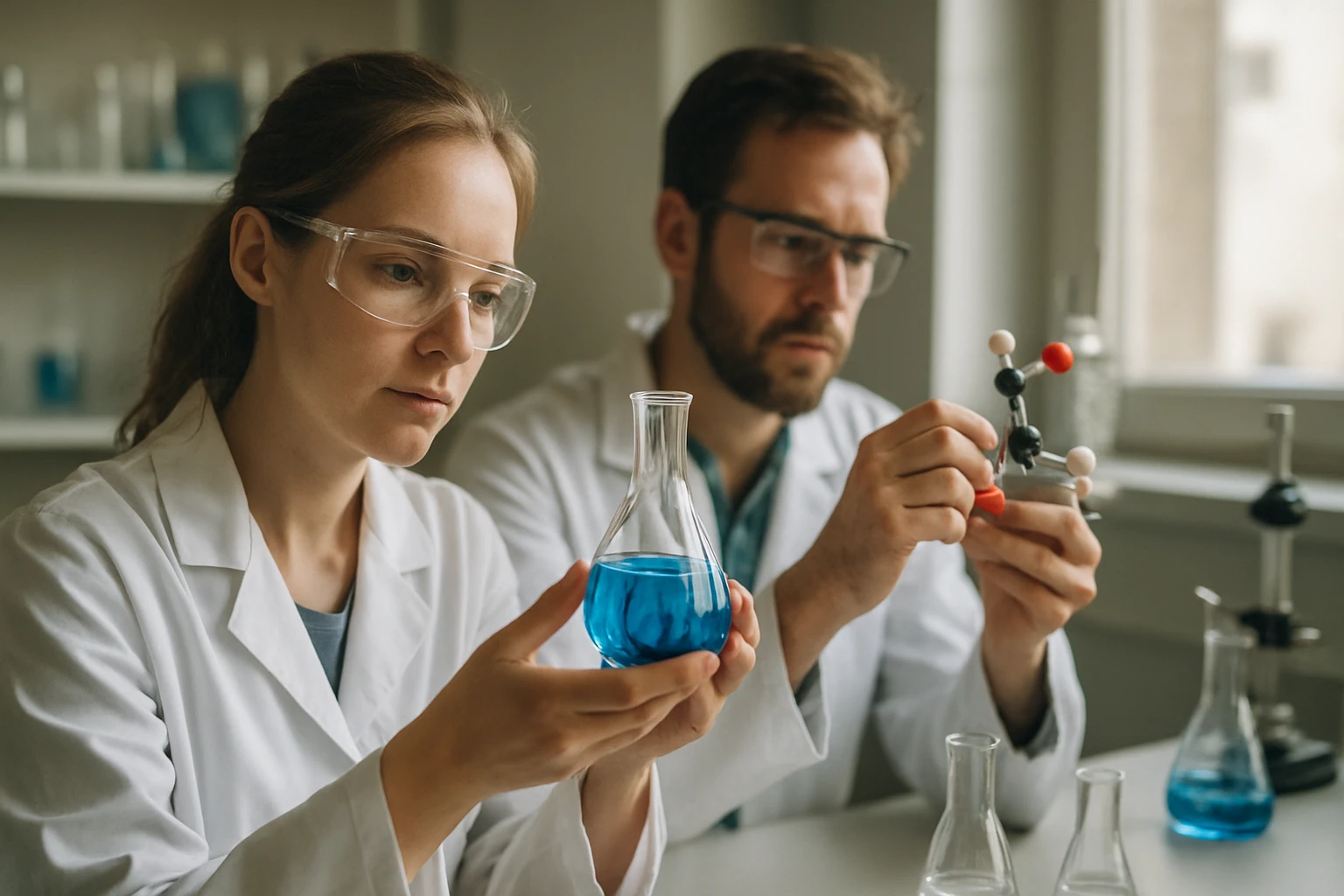 Ötvözetek kristályszerkezete: típusok és jellemzőik Két kutató laboratóriumban ötvözetek kristályszerkezetével foglalkozik.