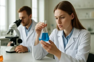 Kémikus laboratóriumi munkában, gravimetrikus analízis előkészítése