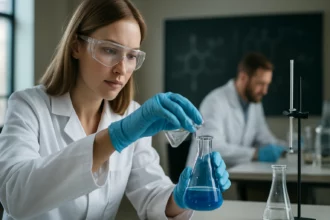 Laboratóriumi kísérlet butilén és butén kutatásához