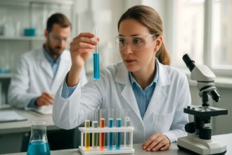 Laboratóriumi környezetben cink-karbonát kémiai elemzése