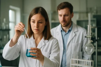 Laboratóriumi kísérlet izotópszétválasztás területén