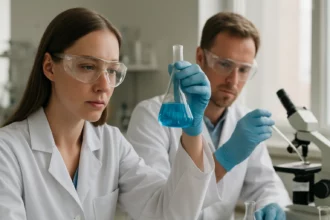 Laboratóriumi munka és elektrontranszfer kémiai folyamatokban.