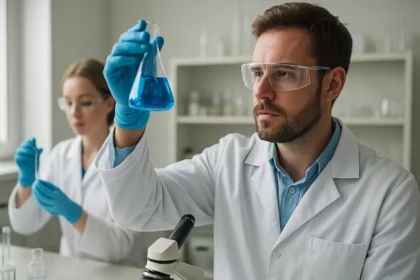 Kémiai laboratóriumi kísérlet endoterm folyamatokkal