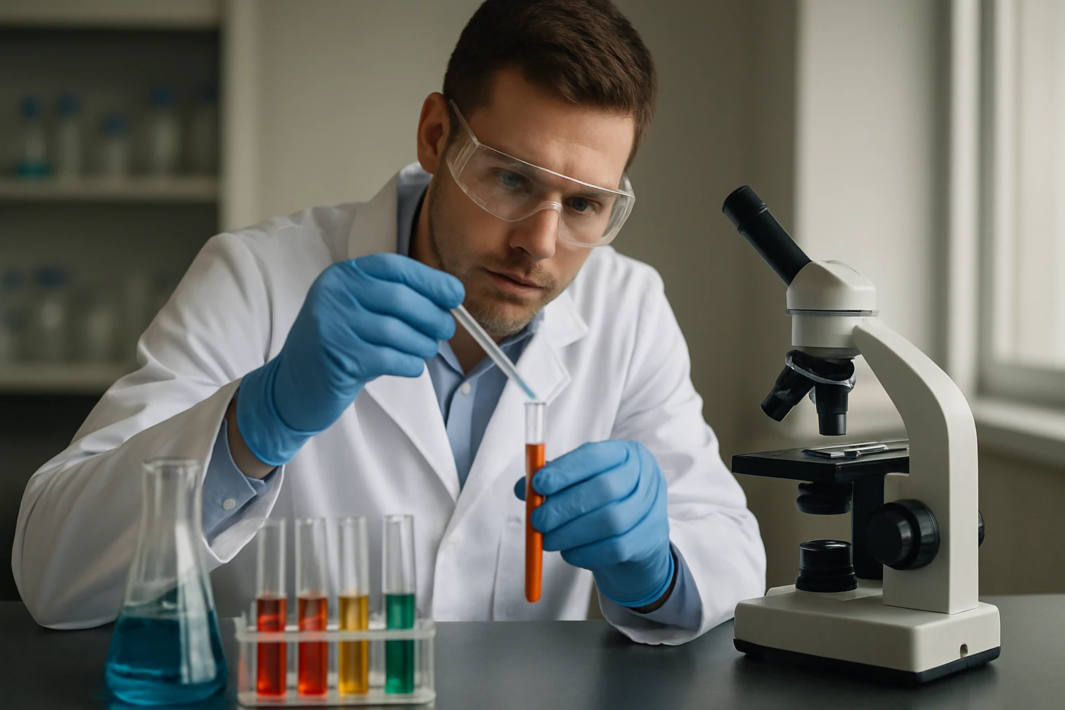 Laboratóriumi kutatás D-lizergsav felépítéséről és jellemzőiről.