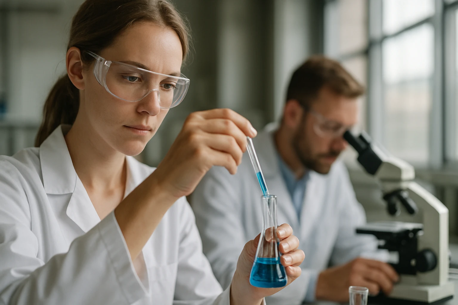 Laboratóriumi kísérlet, palládium-katalizált reakció, vegyületek elemzése