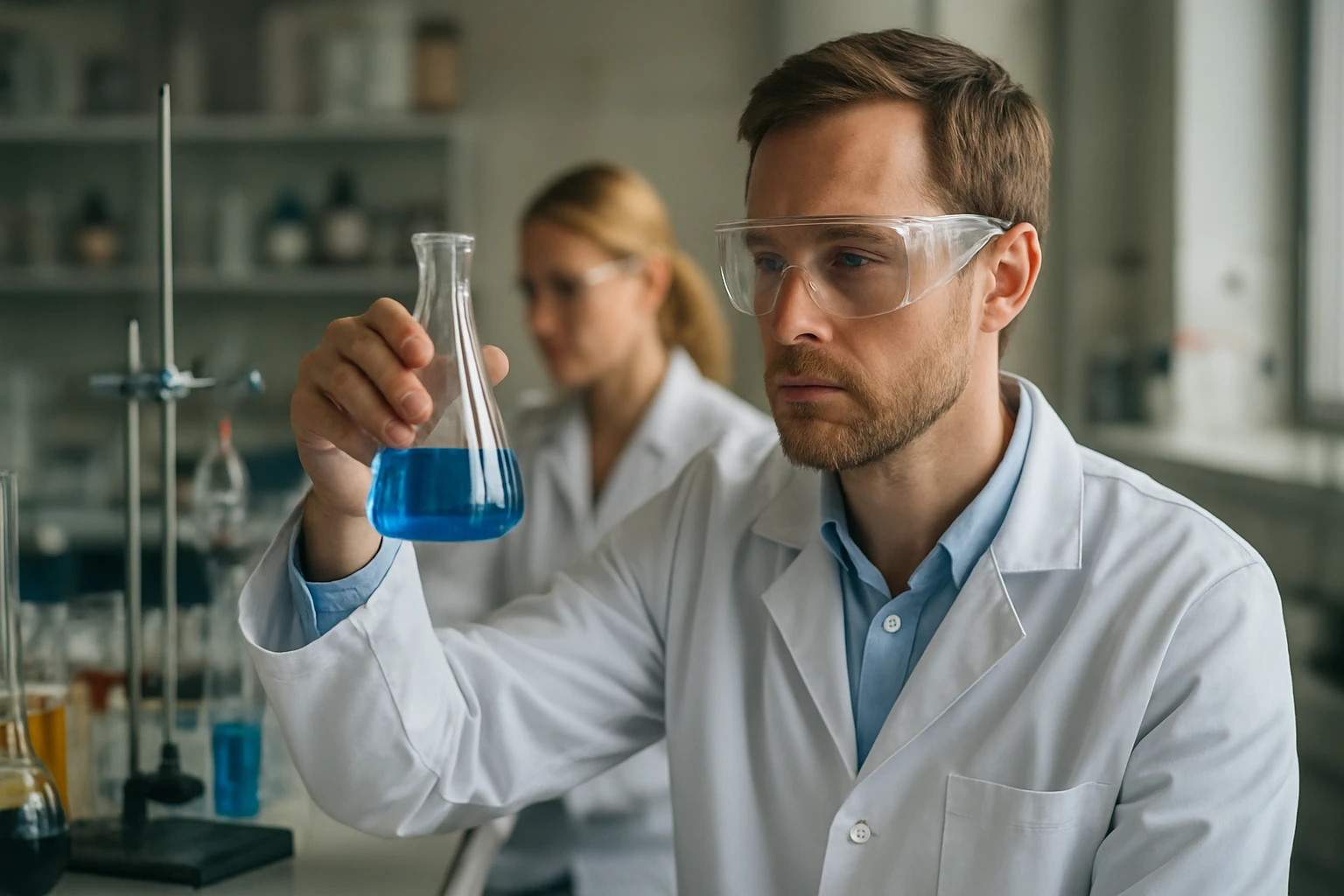 A jód-triklorid: képlete, jellemzői és alkalmazási területei Laboratóriumi kémikus jód-triklorid (ICl3) vizsgálata során