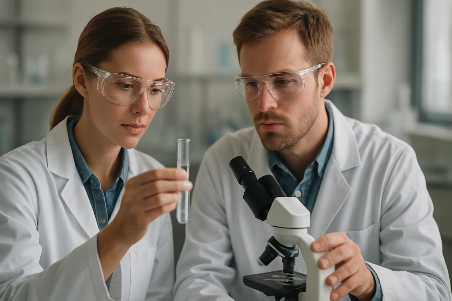 Kálium-nitrit: Képlet, jellemzők és szerepe az élelmiszeriparban Két tudós laboratóriumi kísérletet végez Kálium-nitrittel