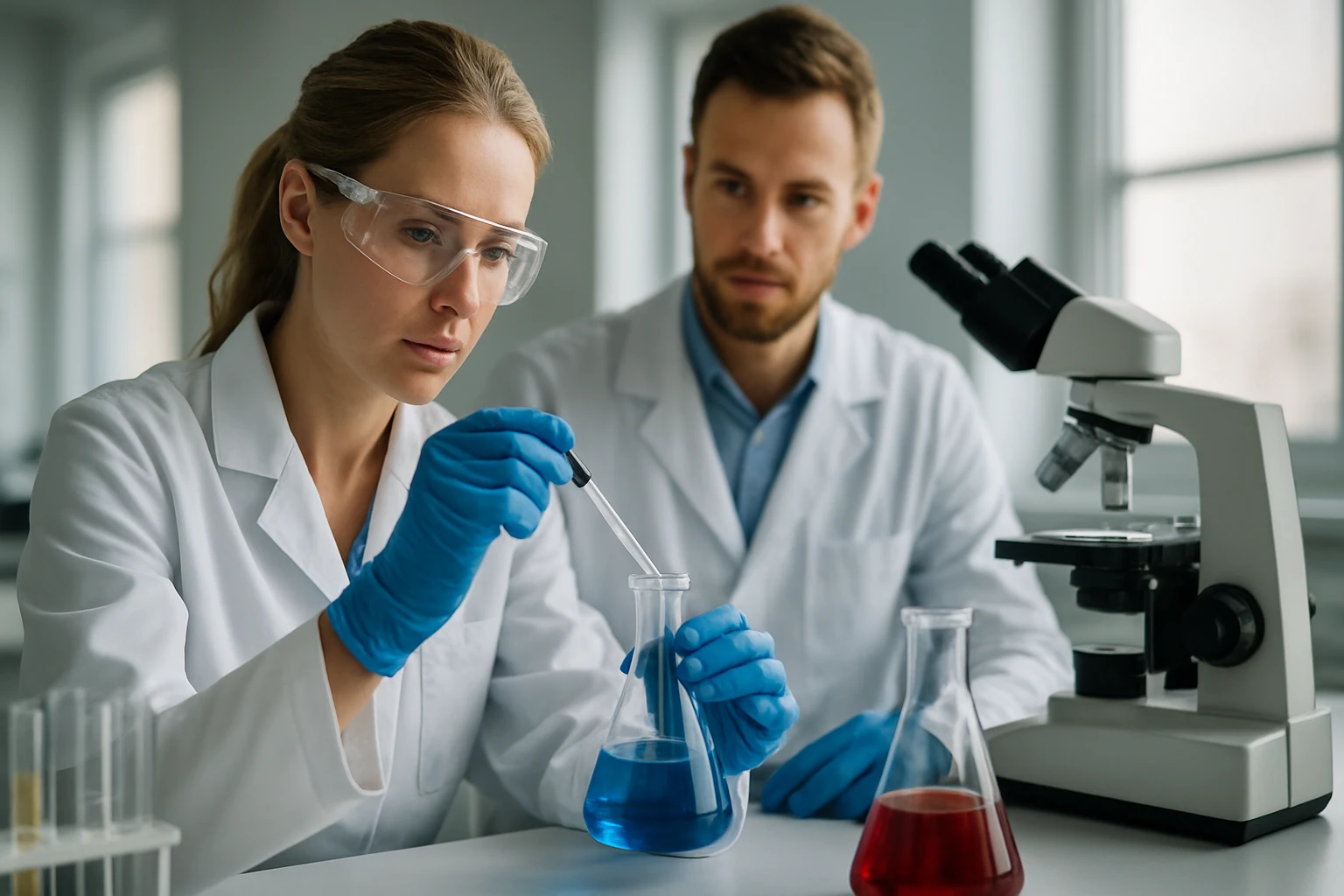 Laboratóriumi kísérlet kazánkő összetételének vizsgálatára