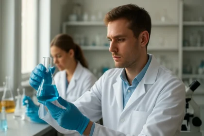 Laboratóriumi munka lítium-hidrogén-karbonáttal