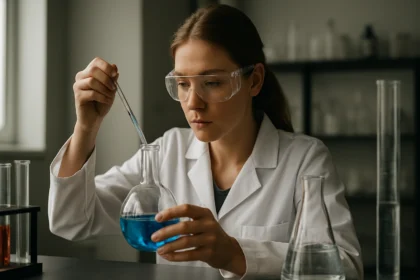 Kémiai kísérlet magnézium-alkil-halogenid reagensekkel