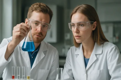 Laboratóriumi kísérlet maláta és sörgyártás témában