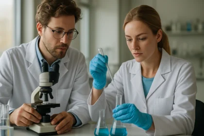 Kémiai kutatás maleinsav-anhidrid laboratóriumi környezetben