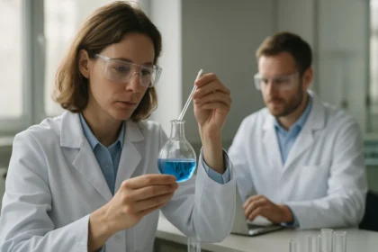 Laboratóriumi kísérlet a Mendius-reakció vizsgálatára