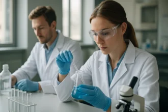 Laboratóriumi kísérlet ionrács tanulmányozására