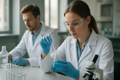 Laboratóriumi kísérlet ionrács tanulmányozására