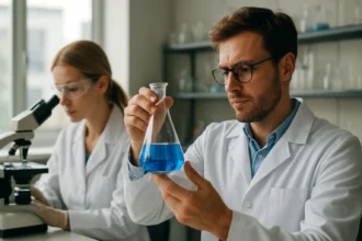 Kémiai laboratórium: Kálium-hidrid vizsgálata