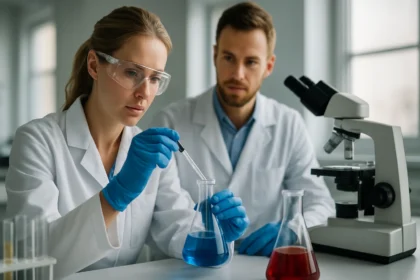 Laboratóriumi kísérlet kazánkő összetételének vizsgálatára