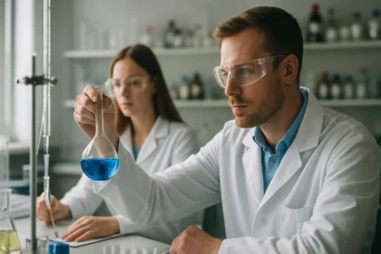 Laboratóriumi kísérlet hidroxi-metil-furfurol vizsgálatával