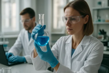 2-klórfenol (C6H5ClO): szerves, színtelen/sárgás folyadék, jellegzetes fenolos szag. Oldódik vízben és szerves oldószerekben. Korrózív, bőrt és szemet irritál, belégzés/lenyelés mérgező, környezetre (vízi élővilág) veszélyes.