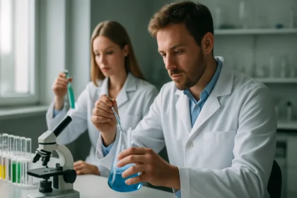 Laboratóriumi kísérletezés lauril-nátrium-szulfáttal