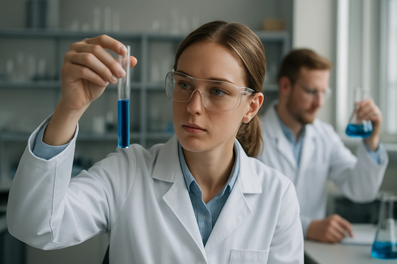 A technécium felfedezésének ellentmondásos története: Masurium rejtélye Kémikusok laboratóriumban technécium felfedezésével kapcsolatos kísérletet végeznek.