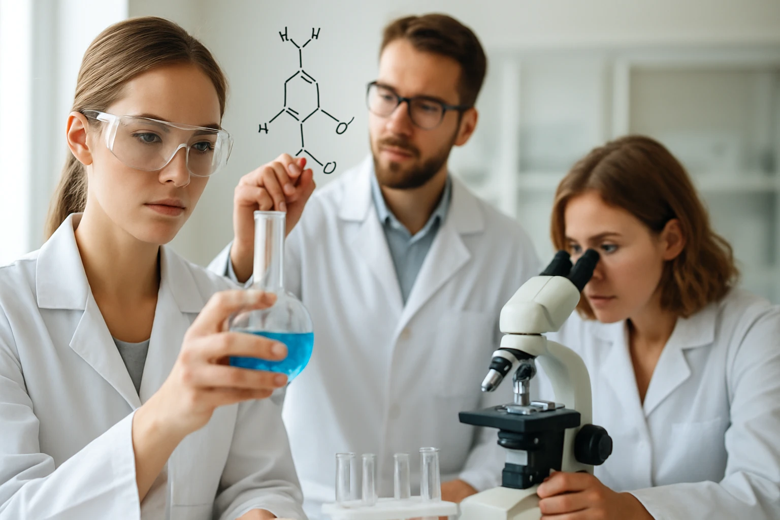 Laboratóriumi kutatás kémiai izoméria témában