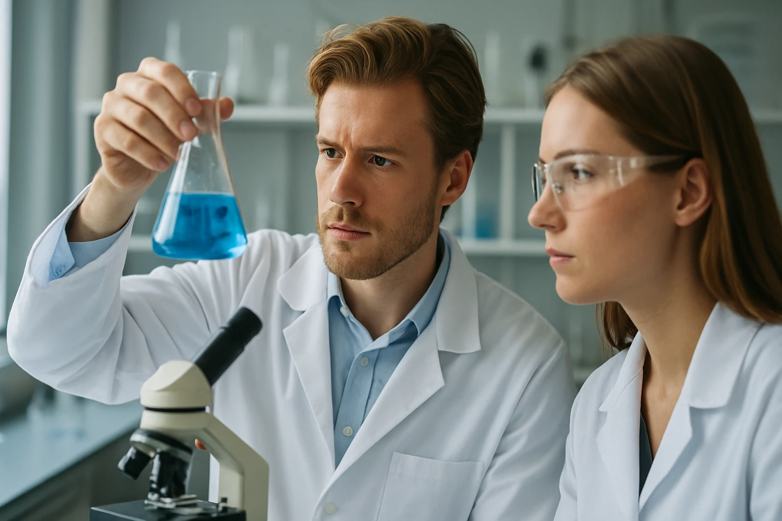 Kémiai kísérletek közben metil funkciós csoport elemzés