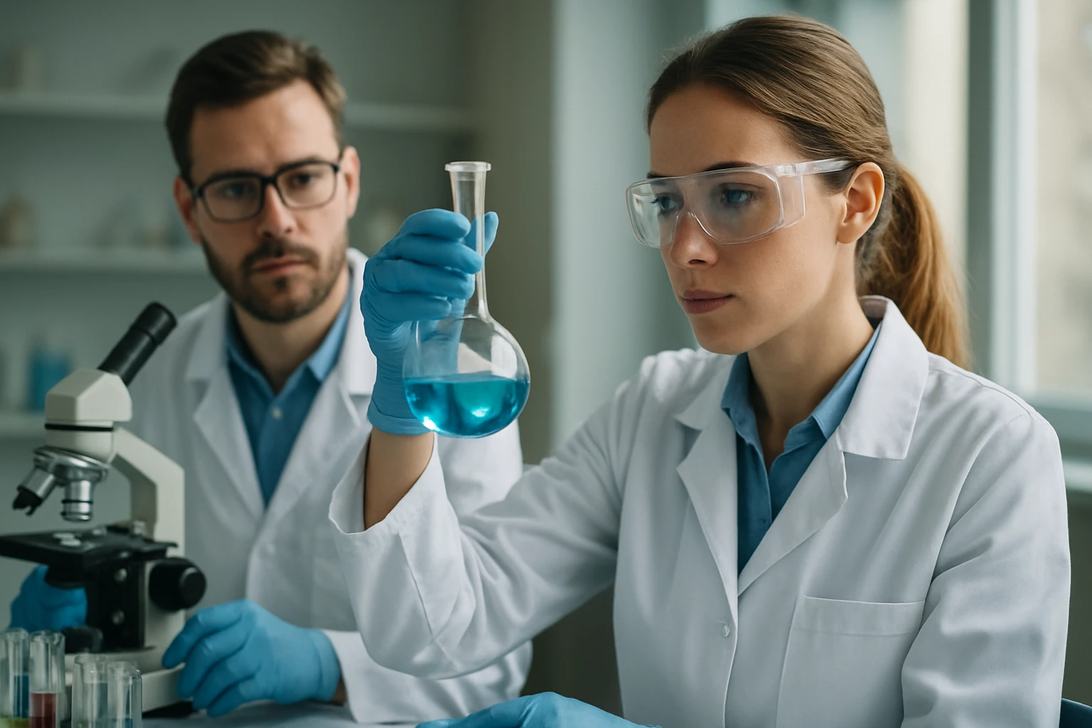 Nátrium-acetát: Képlete, Tulajdonságai és Felhasználási Területei Kutatók nátrium-acetátot vizsgálnak laboratóriumi körülmények között.