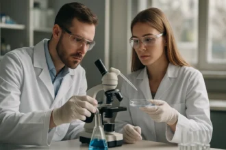 Rezorcinolftalein: resorcinol és ftálsav‑anhidrid kondenzátuma; laktontartalmú ftalein‑szerkezet, pH‑függő színváltozással (savanyú: színtelen, lúgos: színes). Alkalmazás: pH‑indikátor, titrálásokban és analitikai módszerekben.