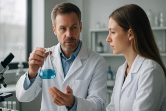 Kémiai laboratóriumi munka, RF érték mérése