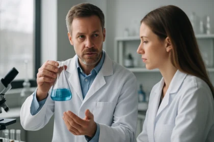 Kémiai laboratóriumi munka, RF érték mérése