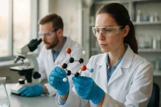 Kutatók molekuláris gépekkel a laboratóriumban