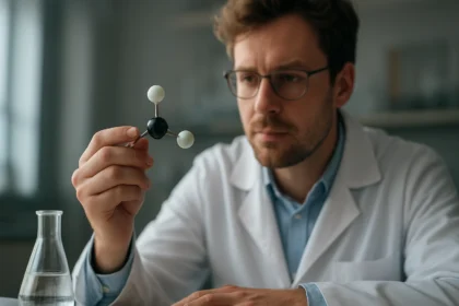 A tellúr-hidrogén molekularácsának bemutatása laboratóriumi környezetben.