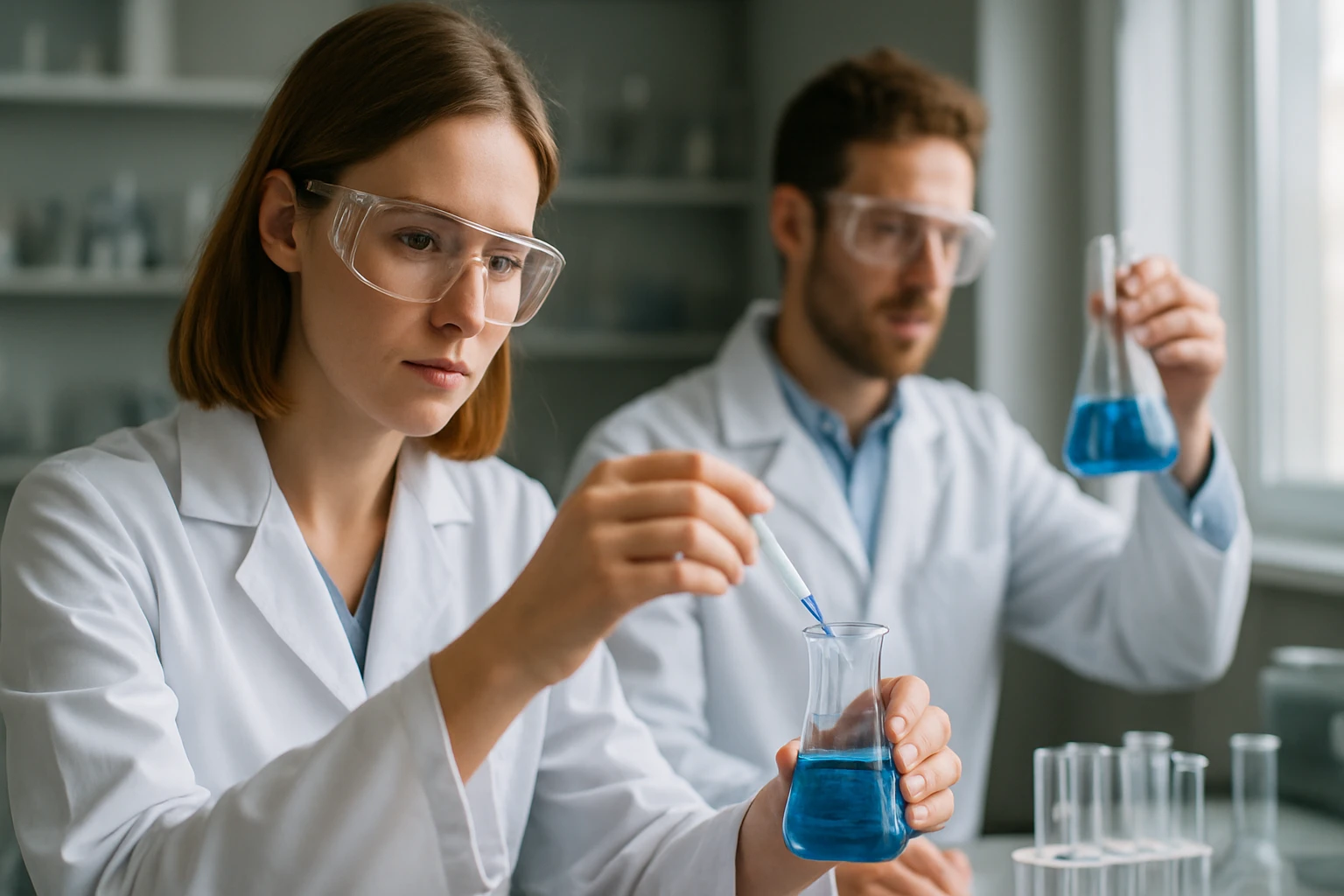 A normál oldat koncentrációja (normalitás, N) a reagálóegységek száma literenként. Számítása: N = moláris koncentráció × ekvivalens szám, vagy N = (g/L) ÷ ekvivalens tömeg; gyakran sav-bázis és redox számításokhoz használják.