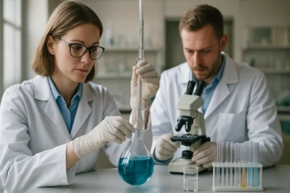 Laboratóriumi munka oxidációs szám vizsgálatával és számításával.