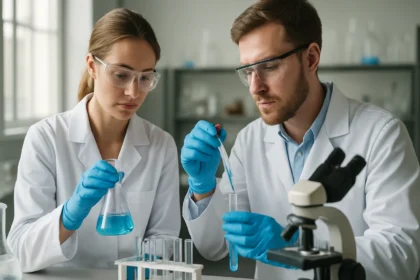 Laboratóriumi kísérlet periciklusos reakciók tanulmányozásához