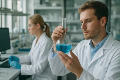 Laboratóriumi kutatás PES anyagokkal és vegyületekkel