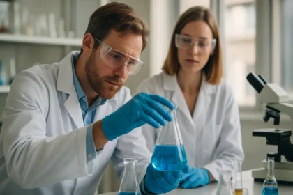 Laboratóriumi kísérlet polioxietilén-szorbitán-monosztearát vizsgálatával.