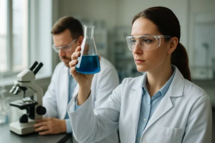 Laboratóriumi kutatás porlasztók alkalmazásával